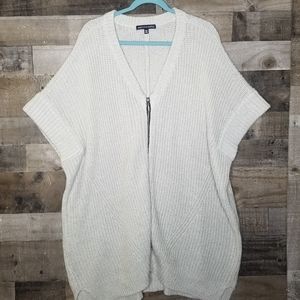 Saks Fifth Avenue zip up cardigan
